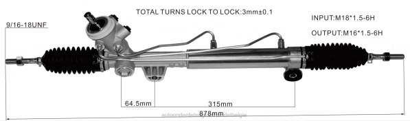 auto-onderdelen lijst - stuurbekrachtigingshuis 7836993l5 D006T2712 BUICK