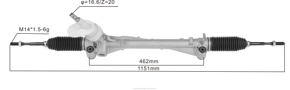 auto-onderdelen winkel - stuurbekrachtigingshuis 26284042 D006T2703 CHEVROLET