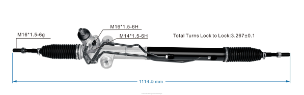 auto onderdelen groothandel Belgie - stuurbekrachtigingshuis 57700-2b000 57700-2b200 D006T2725 HYUNDAI/KIA