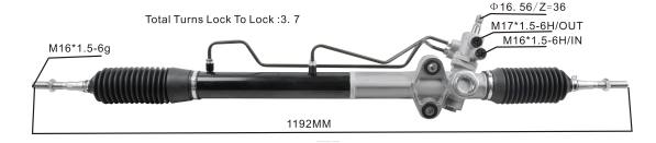 auto onderdelen groothandel - stuurbekrachtiging mr374892 mr554233 D006T2544 MITSUBISHI