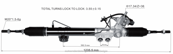 auto-onderdelen benats - stuurbekrachtiging 49001-1lb3b 49001-1lb2a 49001-1lb2b 49001-1lb3a D006T2576 NISSAN