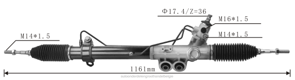 auto-onderdelen benats - stuurbekrachtigingshuis 49001-4kd0a 49001-4kd1a D006T2566 NISSAN