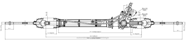 auto-onderdelen benats - stuurbekrachtigingshuis 49001-99l005 D006T2586 NISSAN