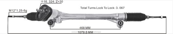 auto-onderdelen genk - stuurbekrachtigingsrek 48001-5rf0a 48001-5rb0b 48001-5ee0a 71705-05900 D006T2579 NISSAN