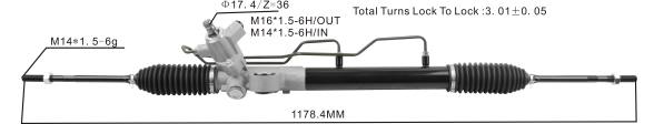 auto-onderdelen turnhout - stuurbekrachtigingshuis 49001-5m406 49001-5m407 49001-bn013 D006T2578 NISSAN