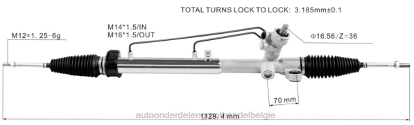 auto-onderdelen Dendermonde - stuurbekrachtigingshuis rm500 44200-bz021 D006T2650 PROTON/PERODUA