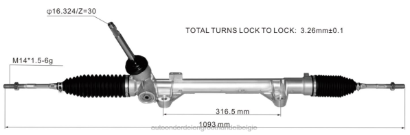 auto-onderdelen benats - stuurbekrachtigingshuis 48001-8099r 480011626r D006T2806 RENAULT