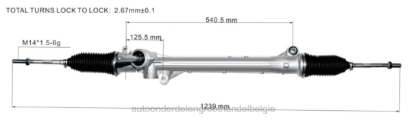 auto onderdelen groothandel - stuurbekrachtigingshuis 10671656 D006T2834 ROEWE
