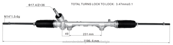 auto-onderdelen Antwerpen - stuurbekrachtigingshuis 45510-bz350 D006T2467 TOYOTA