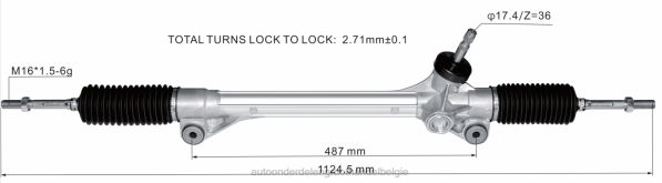 auto onderdelen groothandel Belgie - stuurbekrachtigingshuis 45510-48020 D006T2515 TOYOTA