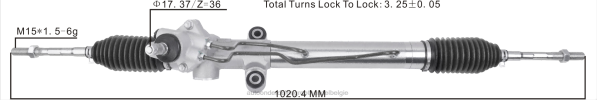 auto-onderdelen lijst - stuurbekrachtigingshuis 44250-20581 D006T2462 TOYOTA