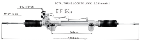 auto-onderdelen oud-turnhout - stuurbekrachtigingshuis 44250-0k710 44250-0k660 44250-0k820 D006T2471 TOYOTA