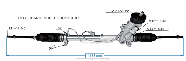 auto-onderdelen benats - stuurbekrachtigingshuis 6q2423055p D006T2426 VOLKSWAGEN
