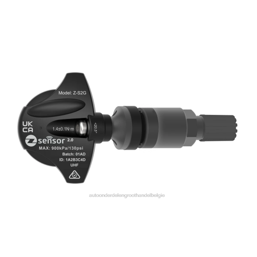 auto-onderdelen winkel - Holden oe vervangende tpms-sensor - oe p/n 95712232, 13598773 freq 433mhz R6RP1391 metalen klepsteel - donkergrijs