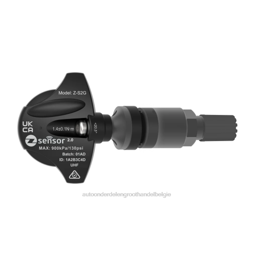 auto-onderdelen winkel - Subaru oe vervangende tpms-sensor - oe p/n 28103fj002, 28103fj003 freq 433mhz R6RP1451 metalen klepsteel - donkergrijs